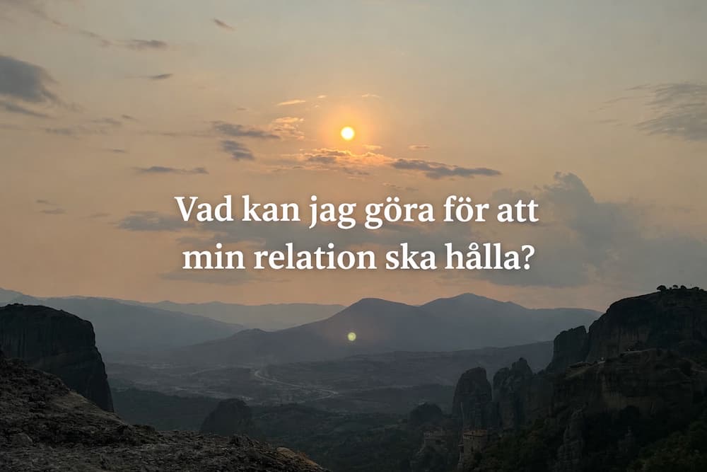 Parterapi hos parterapeut Katinka i Göteborg